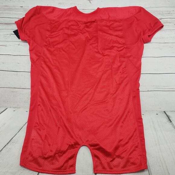 Nike Jersey Size 2XL XXL Men's Nike Team Defender Football Game Jersey Red NWT - Picture 2 of 5